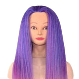 Maxbell 23'' Hair Styling Mannequin Head Training Manikin Cosmetology Doll Head 01