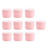 Maxbell Maxbell Refillable Plastic Empty Face Cream Cosmetic Container with Lid Pink-100g