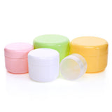 Maxbell Maxbell Refillable Plastic Empty Face Cream Cosmetic Container with Lid Clear-50g