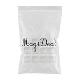 Maxbell Maxbell Refillable Plastic Empty Face Cream Cosmetic Container with Lid Clear-50g