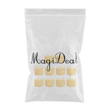 Maxbell Maxbell Refillable Plastic Empty Face Cream Cosmetic Container with Lid Yellow-50g