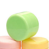 Maxbell Maxbell Refillable Plastic Empty Face Cream Cosmetic Container with Lid Green-50g