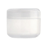 Maxbell Maxbell Refillable Plastic Empty Face Cream Cosmetic Container with Lid Clear-100g