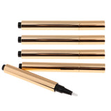 Maxbell Maxbell 5x 3ml Twist Pen Empty Cosmetic Nail Oils Eyelash Lip Gloss Tube w/Brush L11