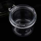 Maxbell Maxbell 2x220ml Empty Makeup Cosmetic Storage Jar Pot Face Cream Mud Mask Container