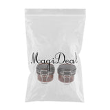 Maxbell 2x Empty Plastic Bottle Masks Cosmetic Cream Containers Split Charging Jars