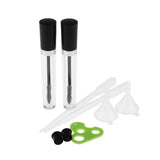 Maxbell Maxbell 2x8ml Empty Mascara Tubes w/ Eyelash Wand Funnels and Transfer Pipettes Set