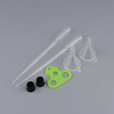 Maxbell Maxbell 2x8ml Empty Mascara Tubes w/ Eyelash Wand Funnels and Transfer Pipettes Set