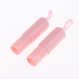Maxbell 5x Plastic Empty Lipstick Tubes Lip Balm Container DIY Lipstick Holders Pink