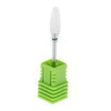 Maxbell Maxbell Electric Ceramic Nail Drill Bit Grinding Head for UV Gel Polish Remover C