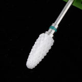 Maxbell Maxbell Electric Ceramic Nail Drill Bit Grinding Head for UV Gel Polish Remover C