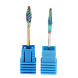 Maxbell Maxbell 2Pcs Electric Nail Manicure Drill Bit Grinding Head for Polishing Care 03