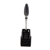 Maxbell Maxbell Ceramic Polishing Head Nail Drill Bit for Electric Nail Machine Black-XC