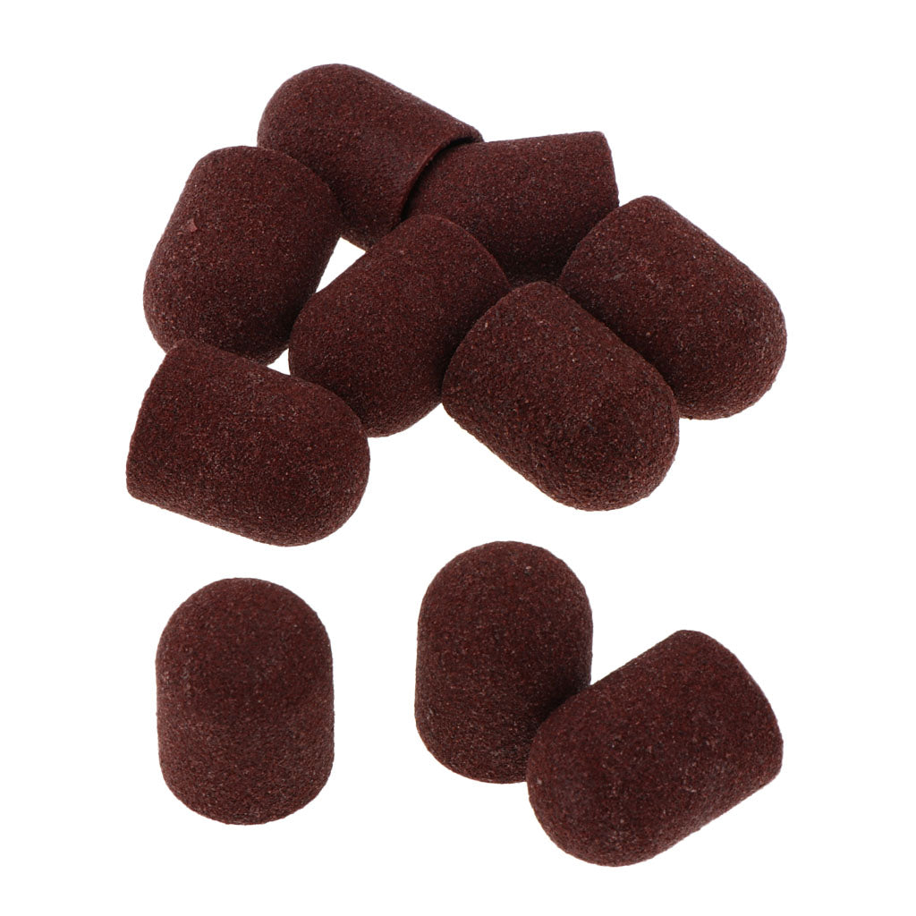 Maxbell Maxbell 10X Nail Sand Circle Polishing Head for Nail Drill Nail Polish Manicure 02