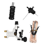 Maxbell Maxbell Complete Tattoo Kit Rotary Tattoo Machine Gun Grip Tube Wrench Clip Cord Black