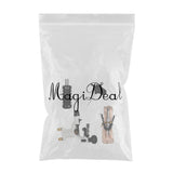 Maxbell Maxbell Complete Tattoo Kit Rotary Tattoo Machine Gun Grip Tube Wrench Clip Cord Black