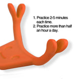 Maxbell Maxbell Silicone Face Slim Exerciser Mouth Lifting Muscle Training Slimmer Orange