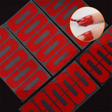 Maxbell Maxbell 50pcs Peel Off Tape Nail Art Spill Proof Skin Barrier Polish Protector Cover