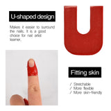 Maxbell Maxbell 50pcs Peel Off Tape Nail Art Spill Proof Skin Barrier Polish Protector Cover