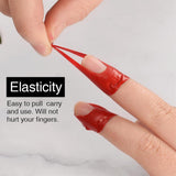 Maxbell Maxbell 50pcs Peel Off Tape Nail Art Spill Proof Skin Barrier Polish Protector Cover