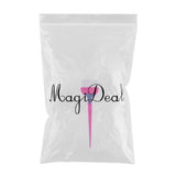Maxbell Maxbell 4 Colors Clear Coloring Comb Dyeing Comb Pink