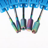 Maxbell Maxbell 5Pcs/set Carbide Nail Drill Bits Grinding Heads for Electric Files Gradient