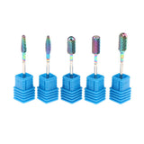Maxbell Maxbell 5Pcs/set Carbide Nail Drill Bits Grinding Heads for Electric Files Gradient