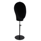 Maxbell Maxbell Wigs Making Mannequin Head Hat Caps Display Model 21inch Black