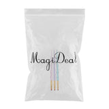 Maxbell Maxbell 3Pcs Flat UV Gel Brushes Picker Nail Art DIY Acrylic Brush Manicure Tools