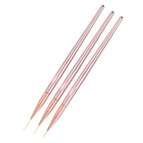 Maxbell Maxbell 3x Pro UV Gel Polish Nail Art Paint Drawing Detailing Brushes Dotting Pen