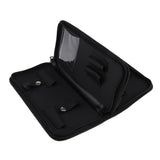 Maxbell Maxbell Leather Hair Scissors Shear Case Hairdressing Tool Pouch Bag Black