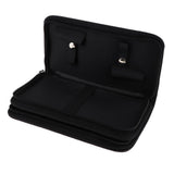 Maxbell Maxbell Leather Hair Scissors Shear Case Hairdressing Tool Pouch Bag Black