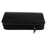 Maxbell Maxbell Leather Hair Scissors Shear Case Hairdressing Tool Pouch Bag Stone Pattern