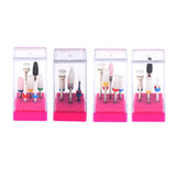 Maxbell Maxbell 7Pcs Ceramic Nail Drill Bits Polishing Head for Electric Nail Machine A