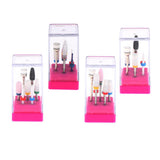 Maxbell Maxbell 7Pcs Ceramic Nail Drill Bits Polishing Head for Electric Nail Machine A