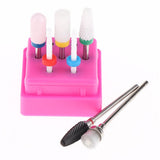 Maxbell Maxbell 7Pcs Ceramic Nail Drill Bits Polishing Head for Electric Nail Machine B