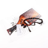 Maxbell Maxbell Salon Afro Hair Pick Lift Comb Hairdresser Styling Detangler Wide Tooth Comb