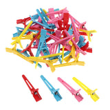 Maxbell Maxbell 50Pcs Duckbill Hair Sectioning Clips Hairdressing Styling Clamps Barrettes