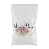 Maxbell Maxbell 50Pcs Duckbill Hair Sectioning Clips Hairdressing Styling Clamps Barrettes