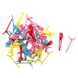 Maxbell Maxbell 50Pcs Duckbill Hair Sectioning Clips Hairdressing Styling Clamps Barrettes