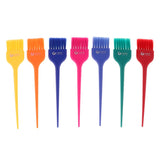 Maxbell Maxbell 7pcs Salon Hair Dye Coloring Brushes Colorful DIY Highlight Tint Brush Comb L