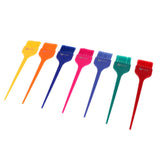 Maxbell Maxbell 7pcs Salon Hair Dye Coloring Brushes Colorful DIY Highlight Tint Brush Comb L