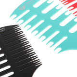Maxbell Maxbell 4pcs Pro Hair Weaving Sectioning Coloring Comb Salon Stylist Styling Tools