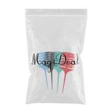 Maxbell Maxbell 4pcs Pro Hair Weaving Sectioning Coloring Comb Salon Stylist Styling Tools