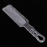 Maxbell Plastic Flattop Hair Cutting Comb Barbers Hairdresser Clipper Comb Detangler