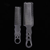 Maxbell Plastic Flattop Hair Cutting Comb Barbers Hairdresser Clipper Comb Detangler
