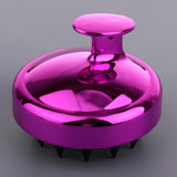 Maxbell Maxbell Silicone Scalp Shampoo Massage Brush Washing Massager Hair Comb Rose Red