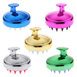 Maxbell Maxbell Silicone Scalp Shampoo Massage Brush Washing Massager Hair Comb Rose Red