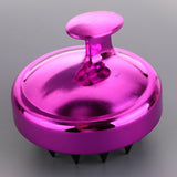 Maxbell Maxbell Silicone Scalp Shampoo Massage Brush Washing Massager Hair Comb Rose Red