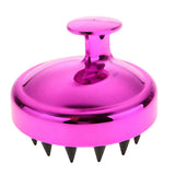Maxbell Maxbell Silicone Scalp Shampoo Massage Brush Washing Massager Hair Comb Rose Red